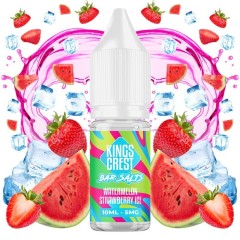 Watermelon Strawberry Ice 10ml - Kings Crest Bar Juice Bar Salts 20MG