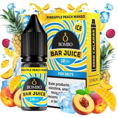 Pineapple Peach Mango Ice 10ml - Bombo Bar Juice