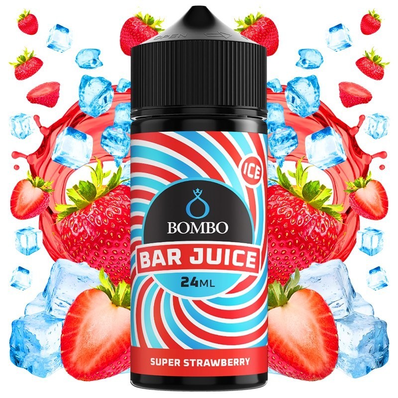 Aroma Super Strawberry Ice 24ml/120 (Longfill) - Bombo Bar Juice
