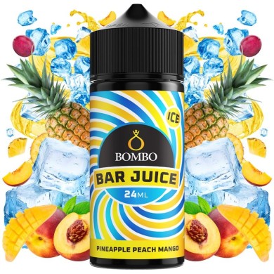 Aroma Pineapple Peach Mango Ice 24ml/120 (Longfill) - Bombo Bar Juice