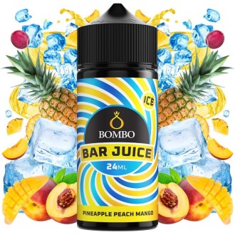 Aroma Pineapple Peach Mango Ice 24ml/120 (Longfill) - Bombo Bar Juice