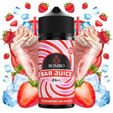 Aroma Strawberry Milkshake Ice 24ml/120 (Longfill) - Bombo Bar Juice