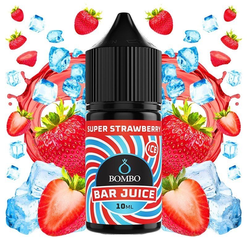 Aroma Super Strawberry Ice 10ml/30 (Longfill) - Bombo Bar Juice