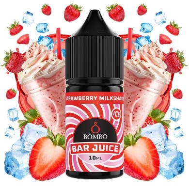 Aroma Strawberry Milkshake Ice 10ml/30 (Longfill) - Bombo Bar Juice