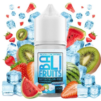 Aroma Watermelon + Kiwi + Strawberry Super Ice 10ml/30 (Longfill) - Bali Fruits by Kings Crest