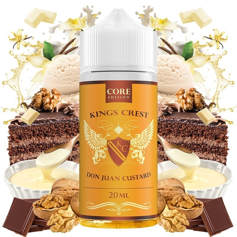 Aroma Don Juan Custard 20ml/120 (Longfill) - Kings Crest Core Edition