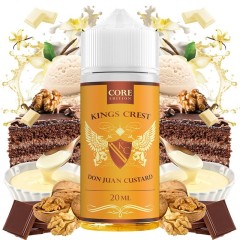 Aroma Don Juan Custard 20ml/120 (Longfill) - Kings Crest Core Edition