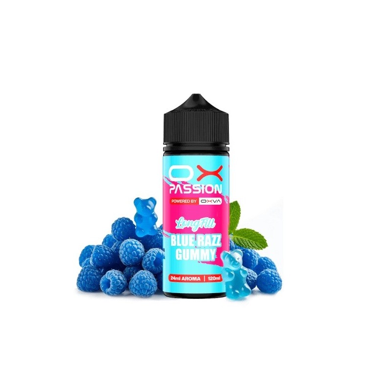 Oxva Ox Passion Blue Razz Gummy Longfill 24ml