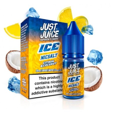 Just Juice Ice Nic Salt Citron Coconut 10ml 20MG