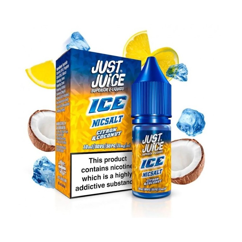 Just Juice Ice Nic Salt Citron Coconut 10ml 20MG