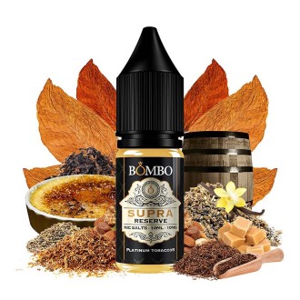 Supra Reserve 10ml - Platinum Tobaccos Nic Salts by Bombo