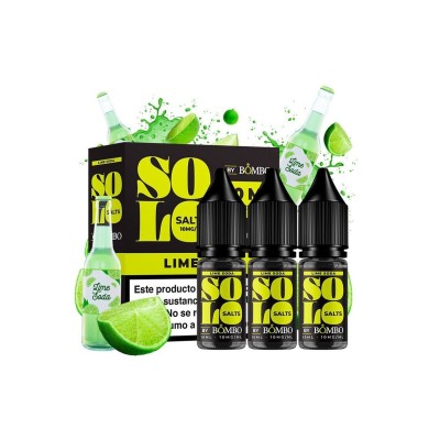 Lime Soda 3x10ml - Solo Salts by Bombo 20MG