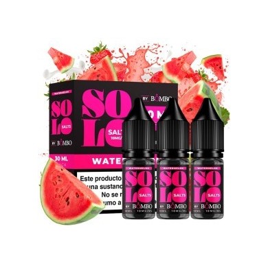 Watermelon 3x10ml - Solo Salts by Bombo 20MG